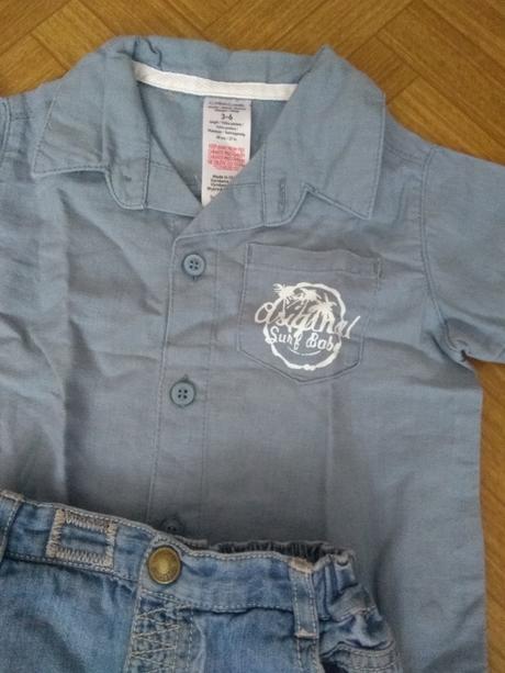 Nohavice kratke chlapcenske, 62