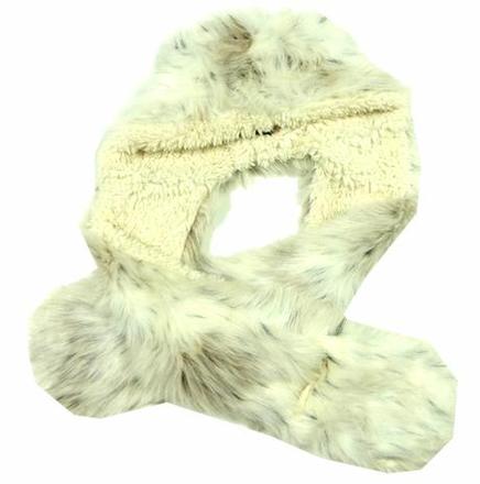 Chlpatá čiapka so šálom teplá, river island,134