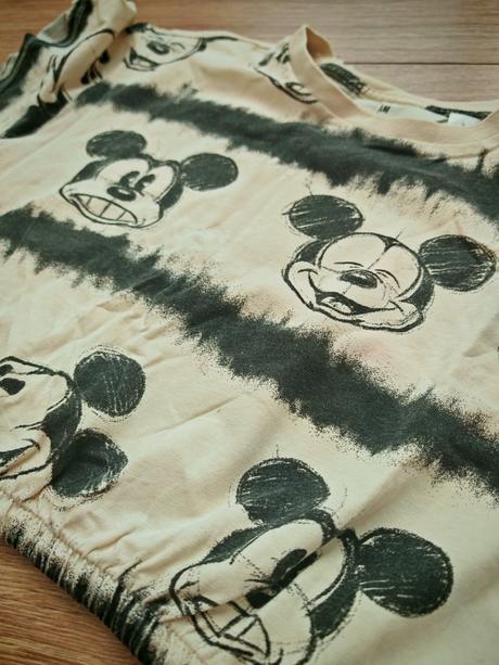 Crop top mickey mouse, h&m,134