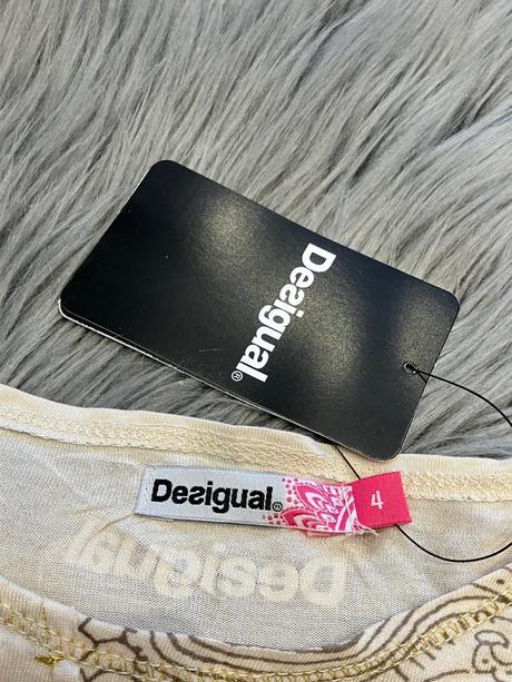Dievčenské tričko dlhý rukáv desigual (104), desigual,104