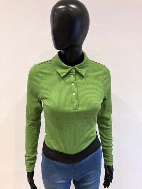 Dámske body s golierom h&m (s), h&m,s