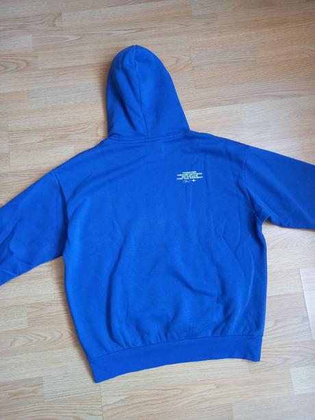 Modrá mikina cropp, m