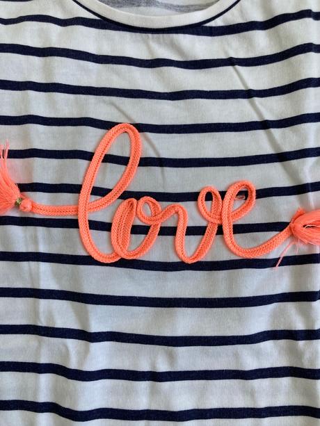 Pásikavé tričko, h&m,110