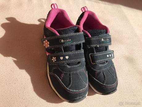 Dievčenské prechodné poltopánky - 29, cupcake,29