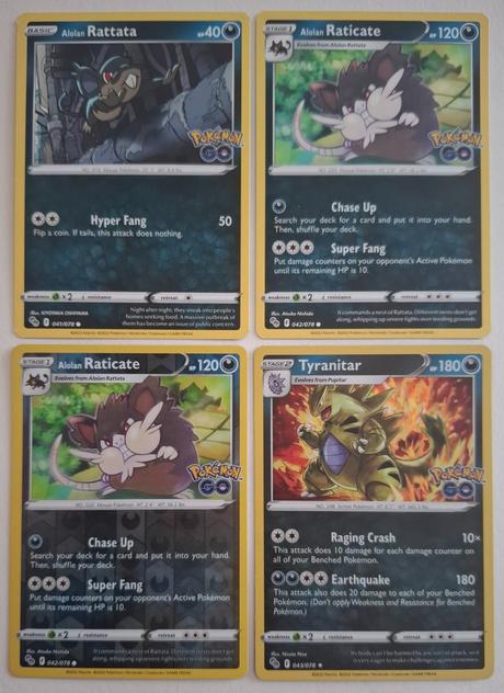 Pokémon karty "pokémon go" (7),
