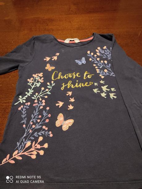 Dievcenske tricko, h&m,134