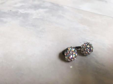 Luxusné štrasové náušnice,