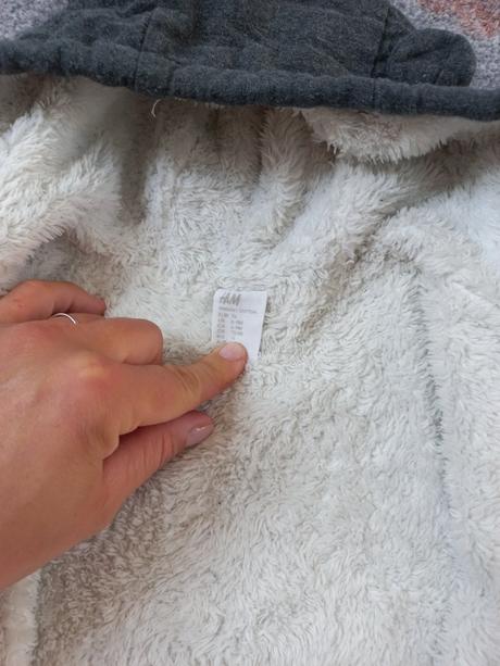 Zatepleny overal, h&m, 74, h&m,74