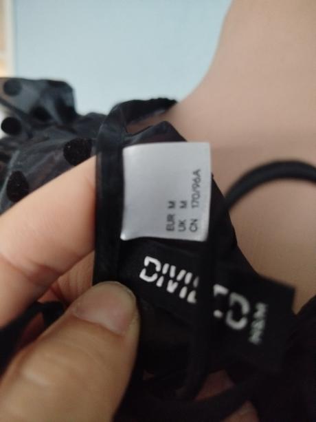 Šaty nariasene, h&m,m