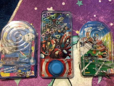 3x vodná hra krúžky superhrdinovia a guličkové hry,