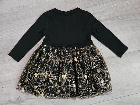 Krásne halloweenske disney šaty 98, 