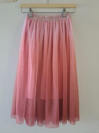 Tylová sukňa s ombre efektom, reserved,146