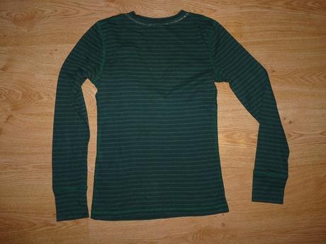 Pásikové s výstrihom v, benetton,s