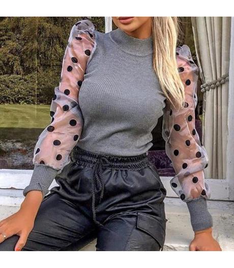 Top dot sleeve, s