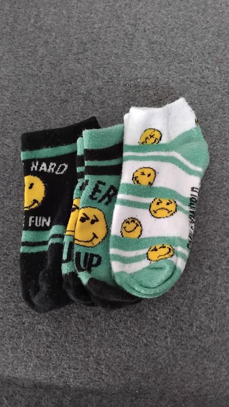Ponožky smajlík č.27/30 3ks, 27