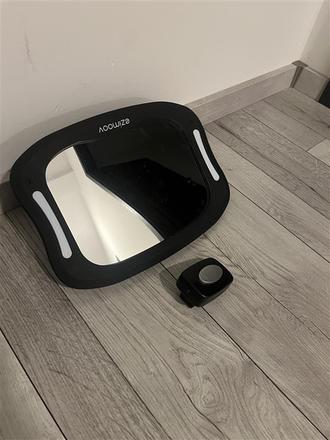 Zrcadlo do auta pro deti ezimoov led, 