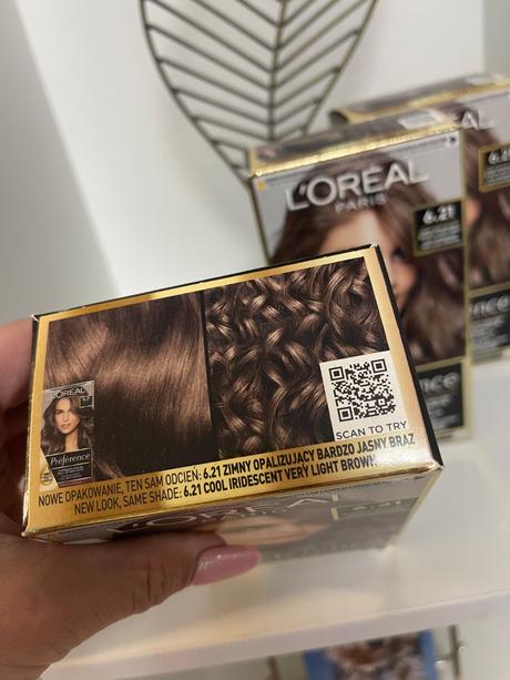 Loreal preference 6.21 ladova bleda hneda, 