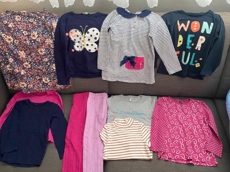 Balík oblečenia na jeseň/zimu, 104–116