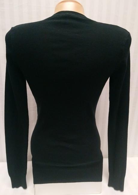 Dámsky tenký čierny pulóver, colours of benetton, benetton,s