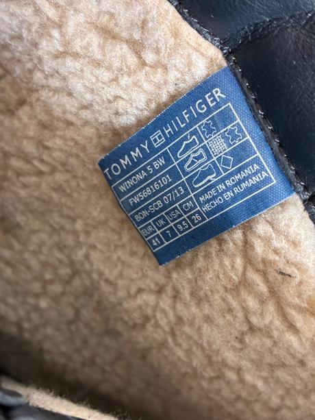 Tommy hilfiger čižmy v.41, tommy hilfiger,41