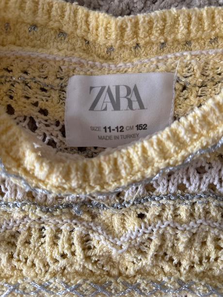 Pletený svetrík zara, zara,152