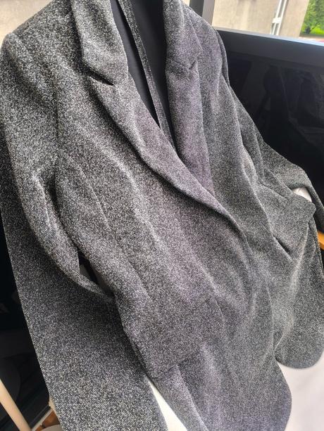 Trblietavé oversize sako, s