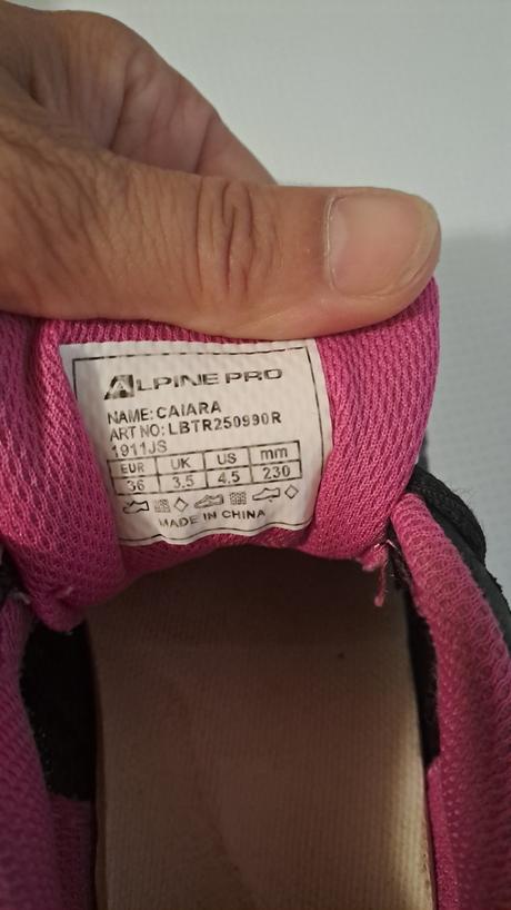 Tenisky 36, alpine pro,36