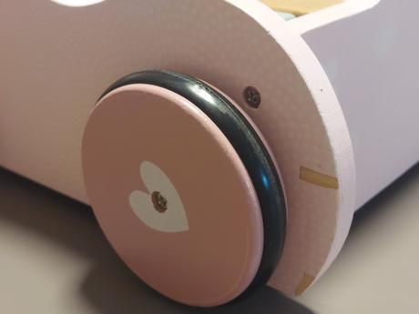 Drevený vozík little dutch s kockami, 