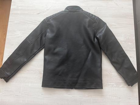 Kožená bunda pre chlapca v top stave, sinsay,140