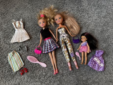 Barbie kamošky + doplnky,