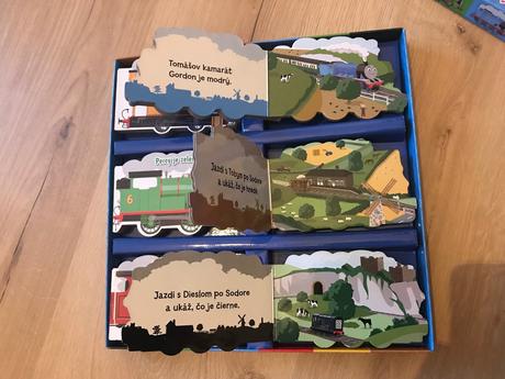 Knižky farebné rušne tomáš a kamaráti, 