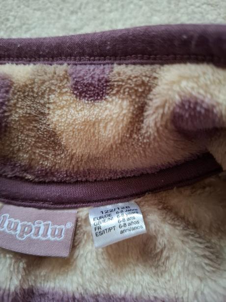 Mikina flisová top stav, lupilu,122