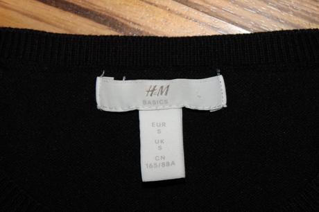 Úpletové tričko h&m v. s, h&m,s