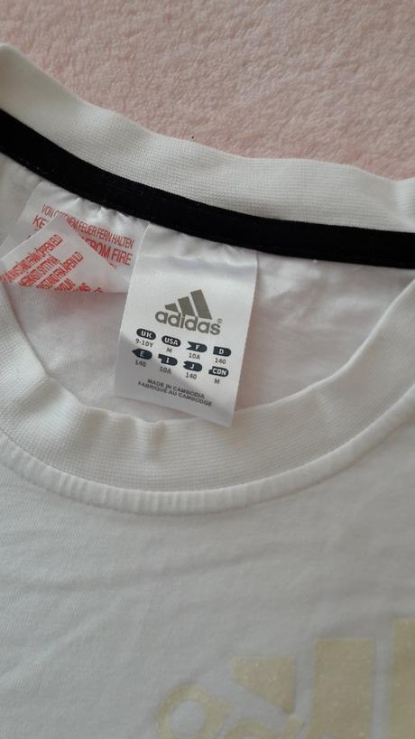 Tričko, adidas,140