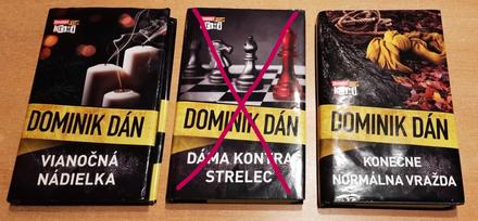 Predám 2 knihy od dominika dána, 