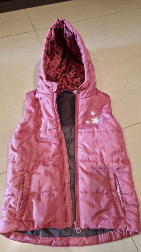 Teplá vesta s kapucňou, lupilu,116
