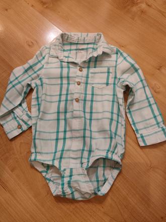 Chlapčenská body - košeľa, pepco,92