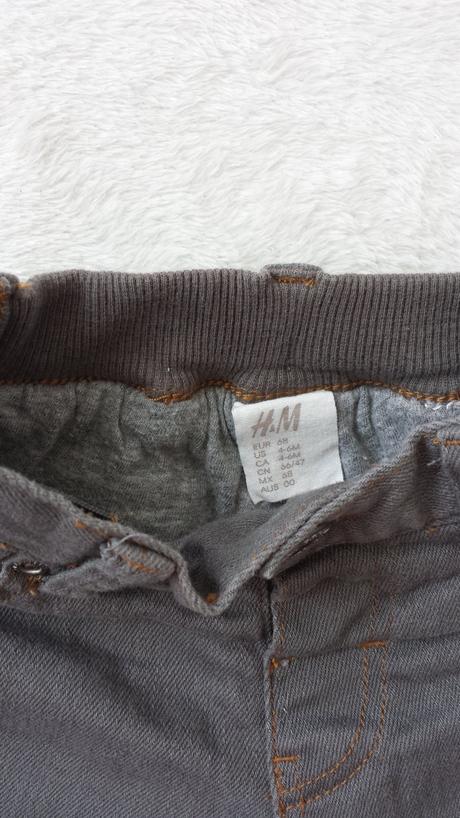 Zatepelné nohavice, h&m,68