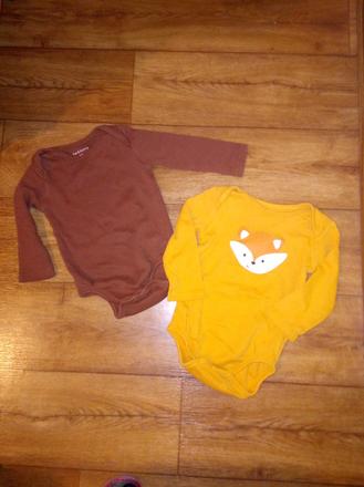 Krásne body s líštičkou nenosené 80/86 od 2eur/ks, sinsay,80