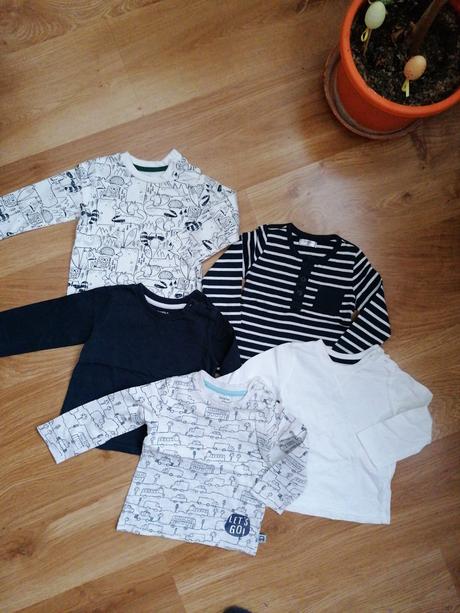 Tričko s dlhým rukávom, f&f,68