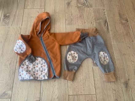 Vimba softshellová bunda a nohavice 86/92, 92