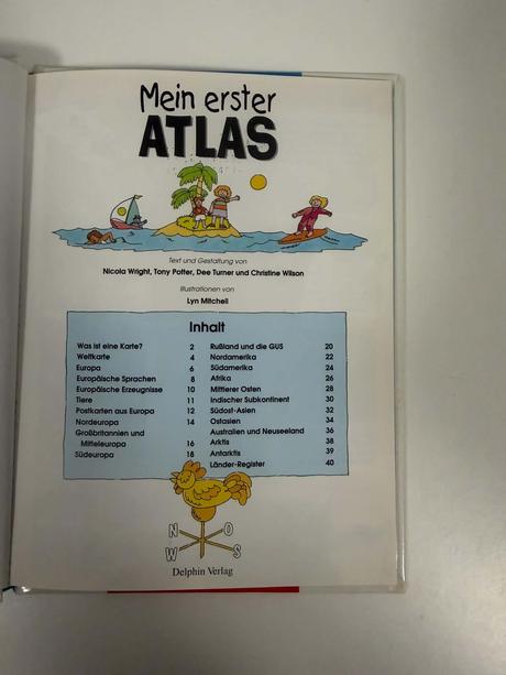 Detský ilustrovaný atlas mein erster atlas,