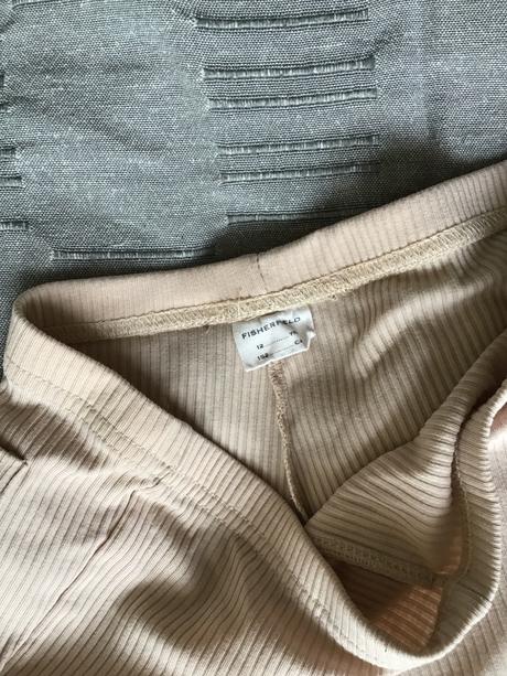 Bavlnené vrúbkované legíny darujem k nákupu, gate,152