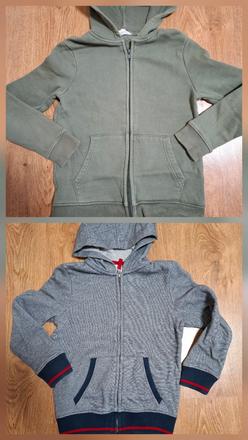 Mikiny s kapucňou na zips 134 - 140, 134