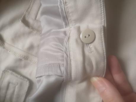 Zara bezove chinos nohavice, zara,34