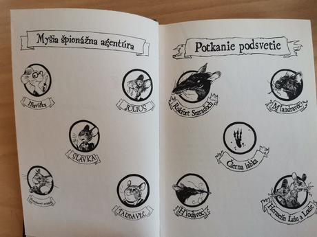 Myší špióni - čierna labka, 