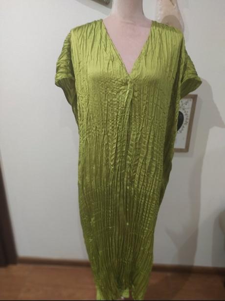 Plisovane šaty, h&m