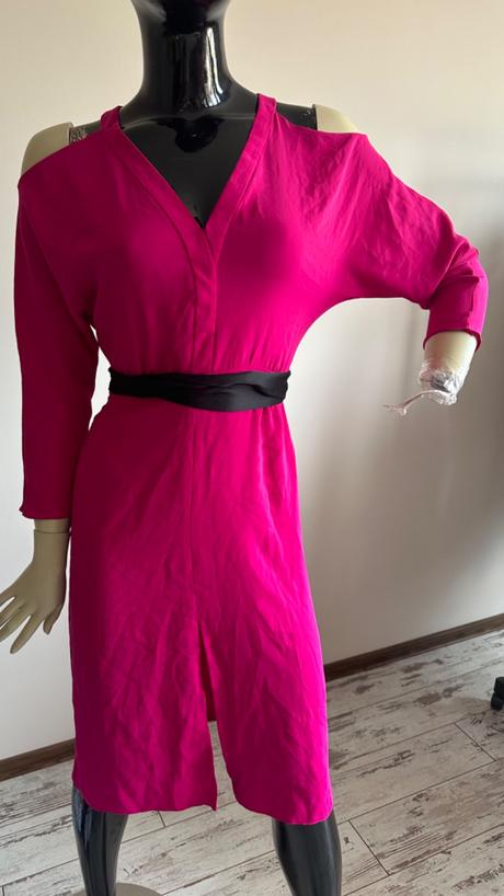 Cyklamenove saty topshop, topshop,36