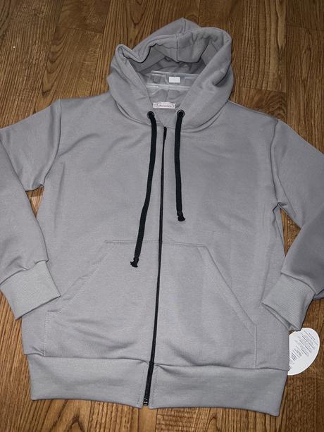 Mikina s kovovym zipsom, 140 / 146 / 152 / 158