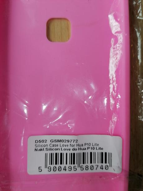 Silikonovy kryt na huawei p10 lite, huawei